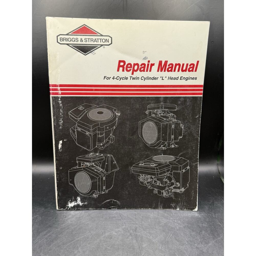1996 Briggs & Stratton Repair Manual for 4-Cycle TwinCylinder "L" Head Engines